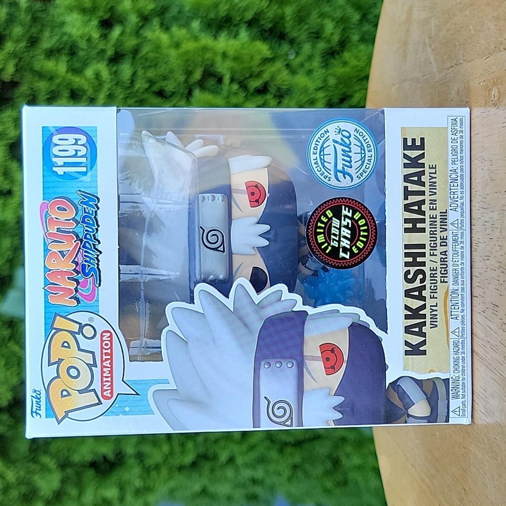 CHASE KAKASHI HATAKE NARUTO FE 1199 Funko Pop NEW CONDITION